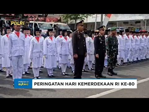 POLSEK PACET GELAR UPACARA PENGHORMATAN DETIK-DETIK PROKLAMASI