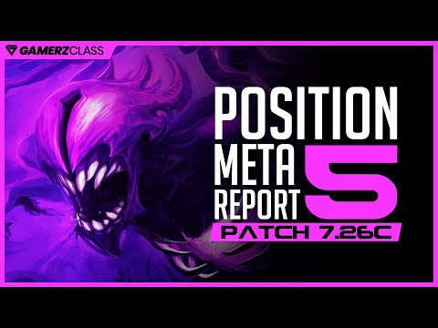 Best Dota 2 Position 5 Heroes - GamerzClass Meta Report Patch 7.26c