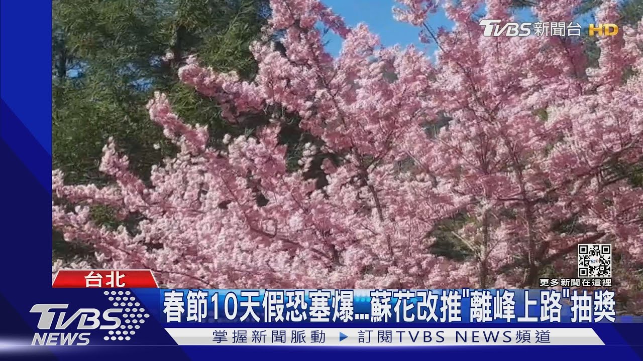 春節走春「蘇花改」登錄車牌可抽獎! 春節放10天恐到處塞