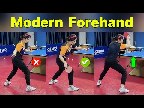 Stop backswing backwards! | A deep dive into modern evolution of forehand topspin loop