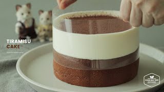크림이 주르륵~ 티라미수 케이크 만들기 : Tiramisu Cake Recipe | Cooking tree