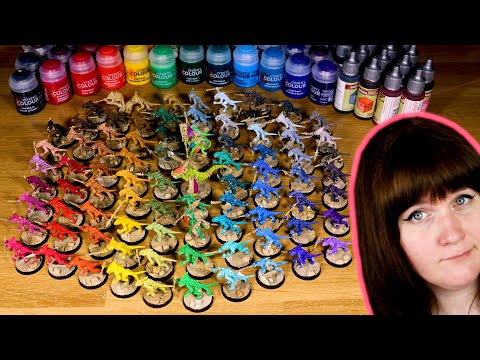 UPDATED! Every Citadel Contrast Paint & Army Painter Speedpaint REVIEWED and TESTED!!!