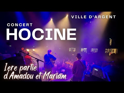 Concert Hocine "Ville d'argent" 19 octobre 2024 #auray #hocinemusique