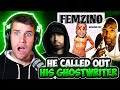HE NAMED HIS GHOSTWRITER Rapper Reacts To Ca His Femzino Benzino Diss Eminem Response