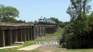 preview picture of video 'Grafton Bridge XPT 1'