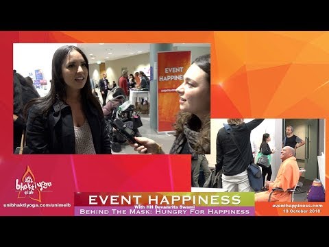 Comments on Behind The Mask: Hungry For Happiness - HH Devamrita Swami