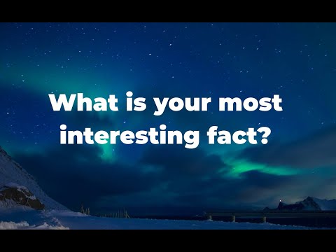 MMS 2023 at MOA - What is your most interesting fact?