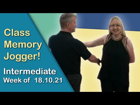 Modern Jive 𝗜𝗻𝘁𝗲𝗿𝗺𝗲𝗱𝗶𝗮𝘁𝗲 Class - Re-cap of Intermediate Modern Jive Moves, w/c 18th Oct 21