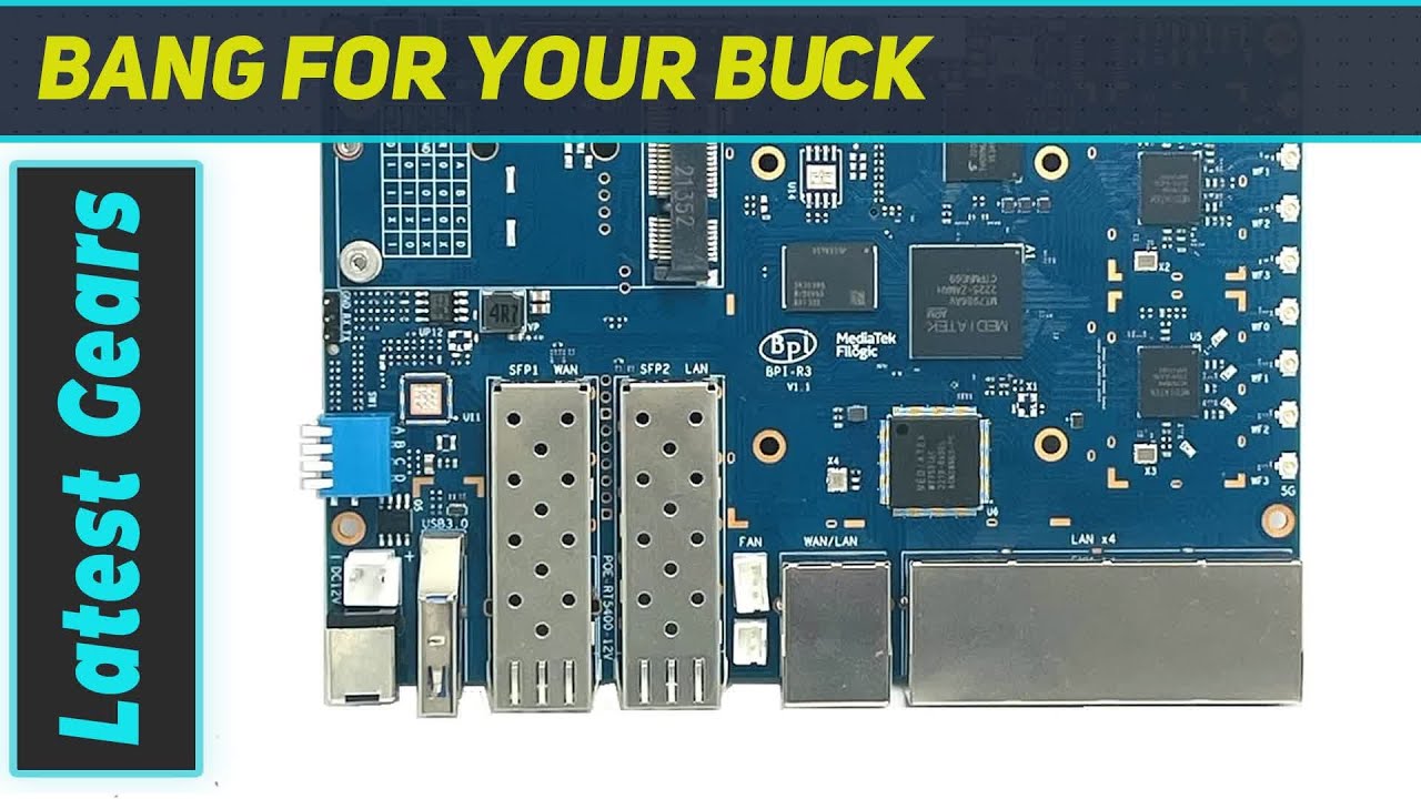 Banana Pi BPI-R3 Router Board: The Best Wi-Fi 6/6E Solution?