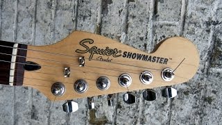 Video thumbnail for Squier Showmaster - niedoceniana dobra tania gitara dla początkujących - FOG 524 by ksantyp77