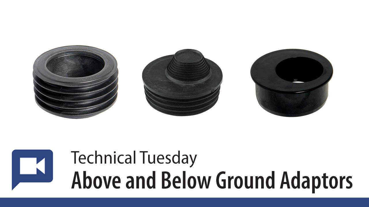 FloPlast Above and Below Ground Adaptors