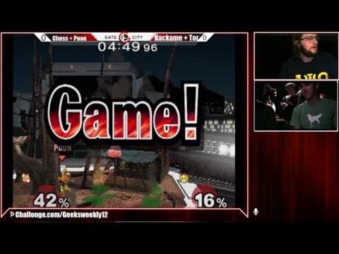 Geeksboro Melee Weekly 12 - LGBT | Chess + Poonslayer7 vs Kackame + Tor