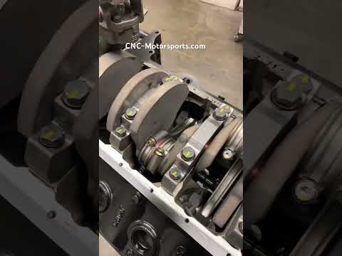 SB Chevy 427 engine assembly in process. CNC-Motorsports.com #cnc #engine #race #racing #