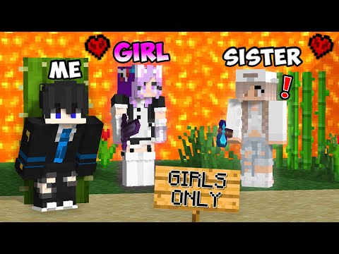 I Took REVENGE on a 'GIRLS ONLY' Minecraft Server!