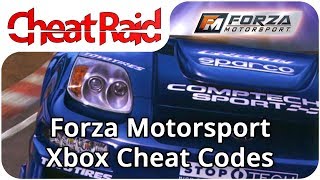 Forza Motorsport Cheat Codes | Xbox