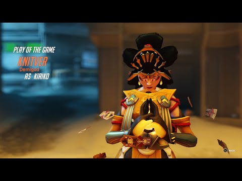 Overwatch 2 - My Kiriko Amaterasu First POTG