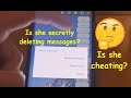 How To Know If Your Partner Cheats On You By Deleting Messages On Whatsapp