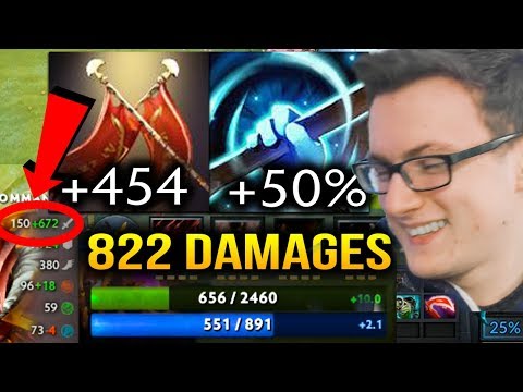 Miracle- [Legion Commander] RIDICULOUS LC +822 per Hit Damages Dota 2