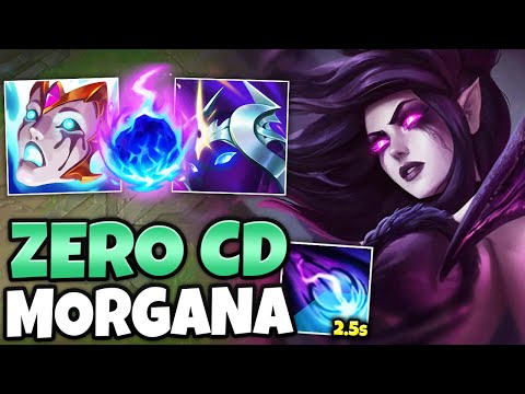 I stacked Ability Haste on Morgana and perma binded the enemy team (NO COOLDOWNS)