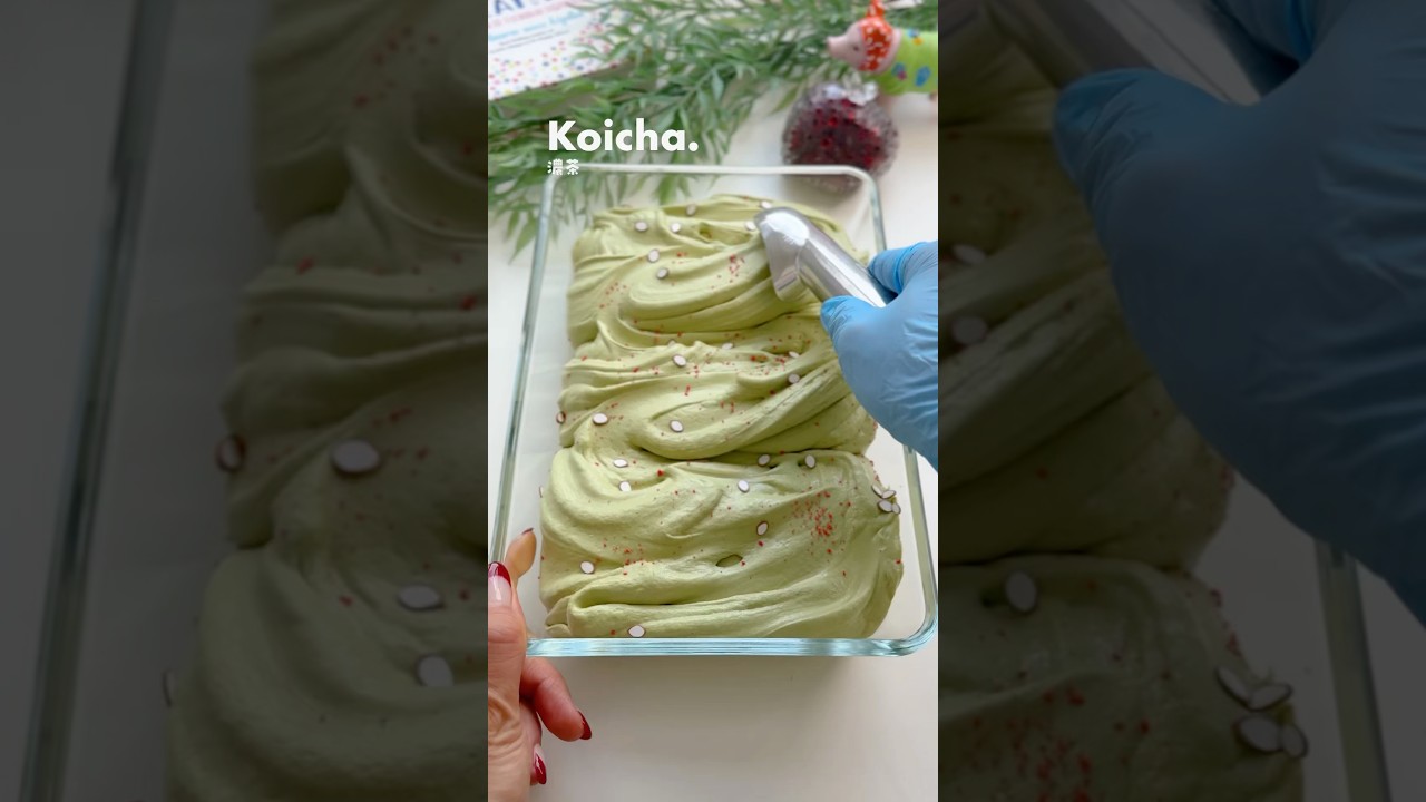 【10/25新入荷】無料プレゼント🎁ふわシュワ抹茶のジェラート🍨