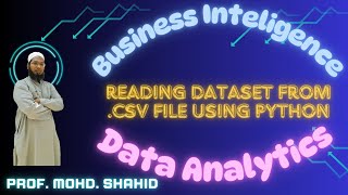 How to Read and Analyze Dataset in Python