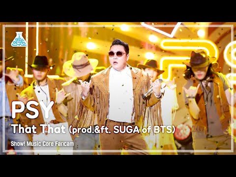 (ENG sub) [예능연구소 4K] 싸이 직캠 ‘That That (prod. SUGA of BTS)’ (PSY FanCam) @Show!MusicCore 220430