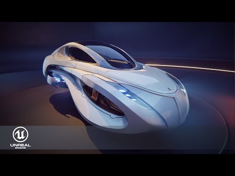 Unreal 4 - Levitation Car "JL Model - Elite Edition Series"