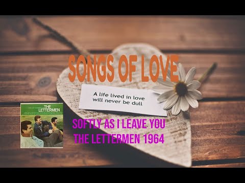 Video thumbnail for Softly, As I Leave You