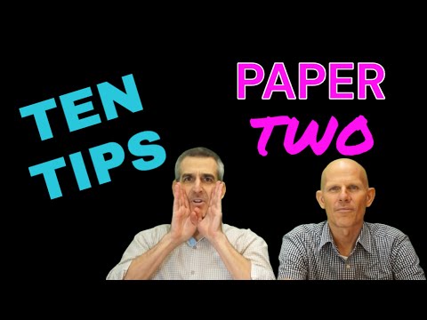 IB ENGLISH A: 10 Tips for Paper 2