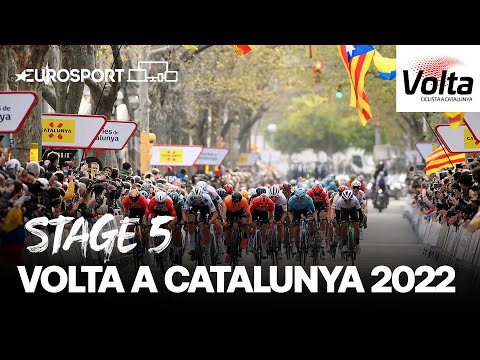 Volta a Catalunya 2022 - Stage 5 Highlights | Cycling | Eurosport