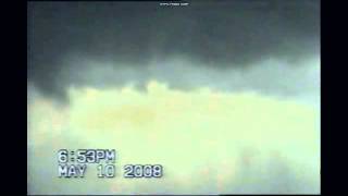 preview picture of video 'FLASHBACK VIDEO: First Tornado Intercept May 10th 2008 in Bentonville, Arkansas'