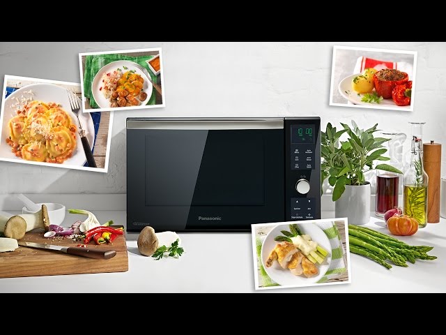 Video teaser for NN-DF383: Kompakte Kombination von Mikrowelle und Ofen ­ Schnell, einfach und lecker kochen