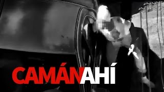 A este ladrón no lo dejaron terminar su robo