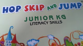 LKG  CBSE Syllabus Literacy Skills,Text Book(PART 1)and Contents|Junior KG HOP SKIP JUMP TextBook