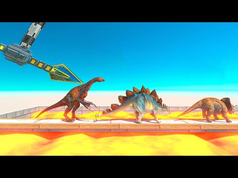 Who Can Escape From  GIANT Deadly HAMMER? ► Animal Revolt Battle Simulator