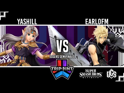 Tripoint Smash 129 - Losers Semifinals - Yashill(Zelda) Vs. EarlOfM(Cloud)