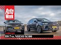 DS 7 E-Tense 360 vs. Volvo XC60 Recharge T6 - AutoWeek Dubbeltest