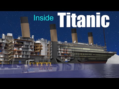 3D Tour Inside the Titanic