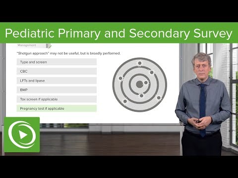 Pediatric Primary and Secondary Survey – Pediatrics | Lecturio