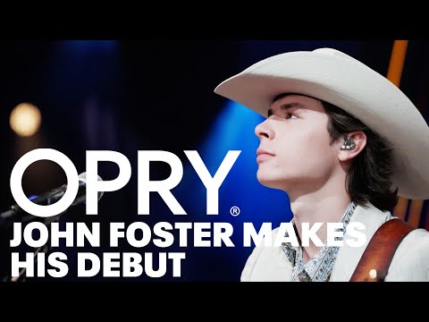 John Foster Makes His Opry Debut!