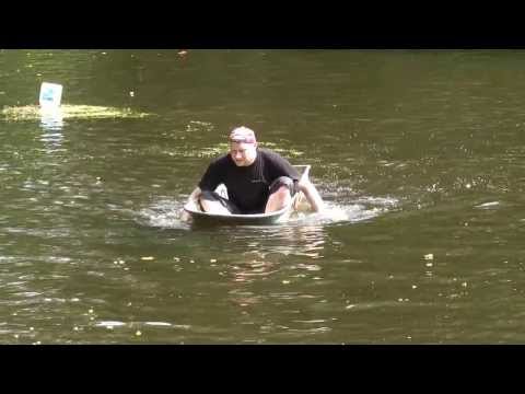 23. Badewannenrennen in Cunnersdorf - an der Strecke - Erwachsene