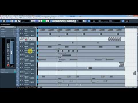 Deep house drumloop tutorial on Cubase - by Jaytor