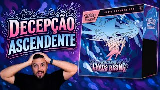 ETB de CAOS ASCENDENTE: minha maior decepção até agora | Pokémon TCG