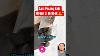 Download lagu Cara Pasang Baja Ringan di Tembok, Rapi & Kuat! 💪🔥 Tukang Wajib Tahu! #trending #viral #diyproject mp3