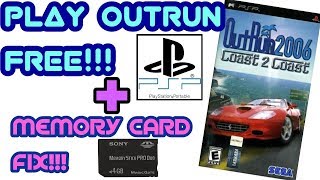 How to download Outrun 2006 on the Psp + Save File Fix!