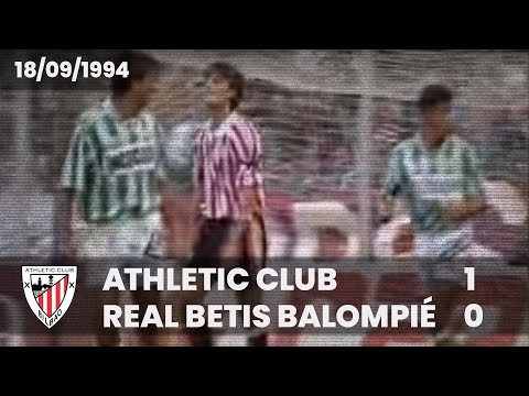 ⚽️ [Liga 94/95] J3 I Athletic Club 3 - Real Betis Balompié 0 I LABURPENA
