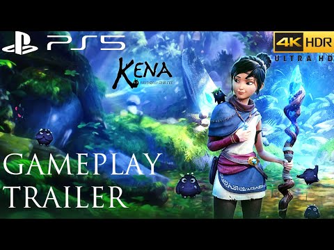KENA: BRIDGE OF SPIRITS (PS5) GAMEPLAY TRAILER [4K/60FPS HDR]