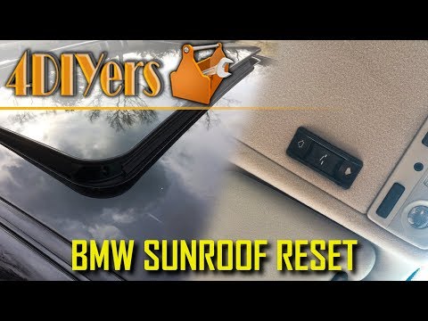 How to Perform a Reset Procedure on a BMW Sunroof