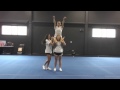 Basic Cheerleading Stunt Progression Shoulder Sit
