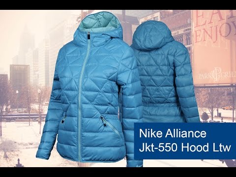 Пуховик Nike Alliance Jkt-550 Hood Ltw, видео 3 - интернет магазин MEGASPORT